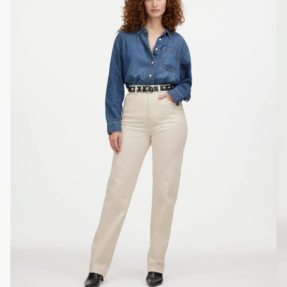Madewell The '90s Straight Jean NWT size 33